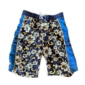 Ralph Lauren Polo Sport Boys Swim Trunks – XL 20 – Tropical Floral Print